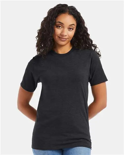 Hanes 5180 Beefy-t® T-shirt - Charcoal Heather