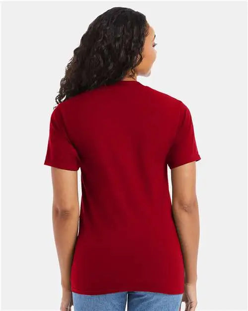 Hanes 5180 Beefy-t® T-shirt - Deep Red