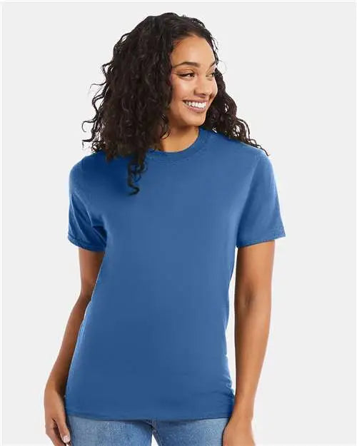 Hanes 5180 Beefy-t® T-shirt - Denim Blue