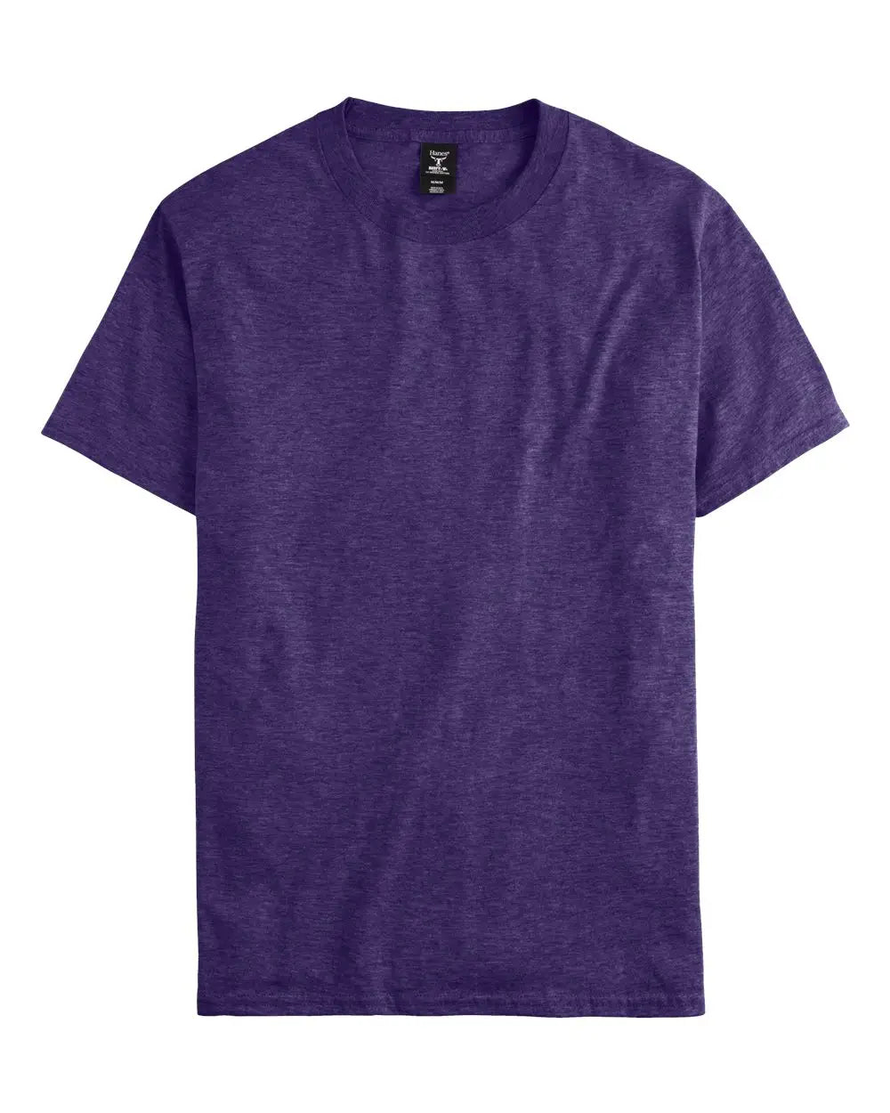Hanes 5180 Beefy-t® T-shirt - Grape Smash Heather - s