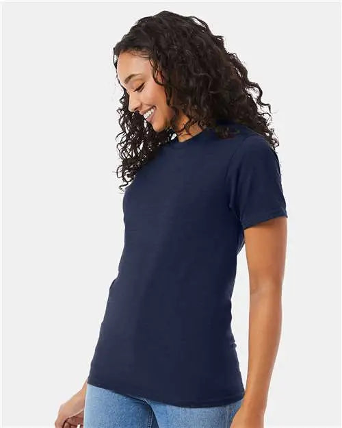 Hanes 5180 Beefy-t® T-shirt - Heather Navy