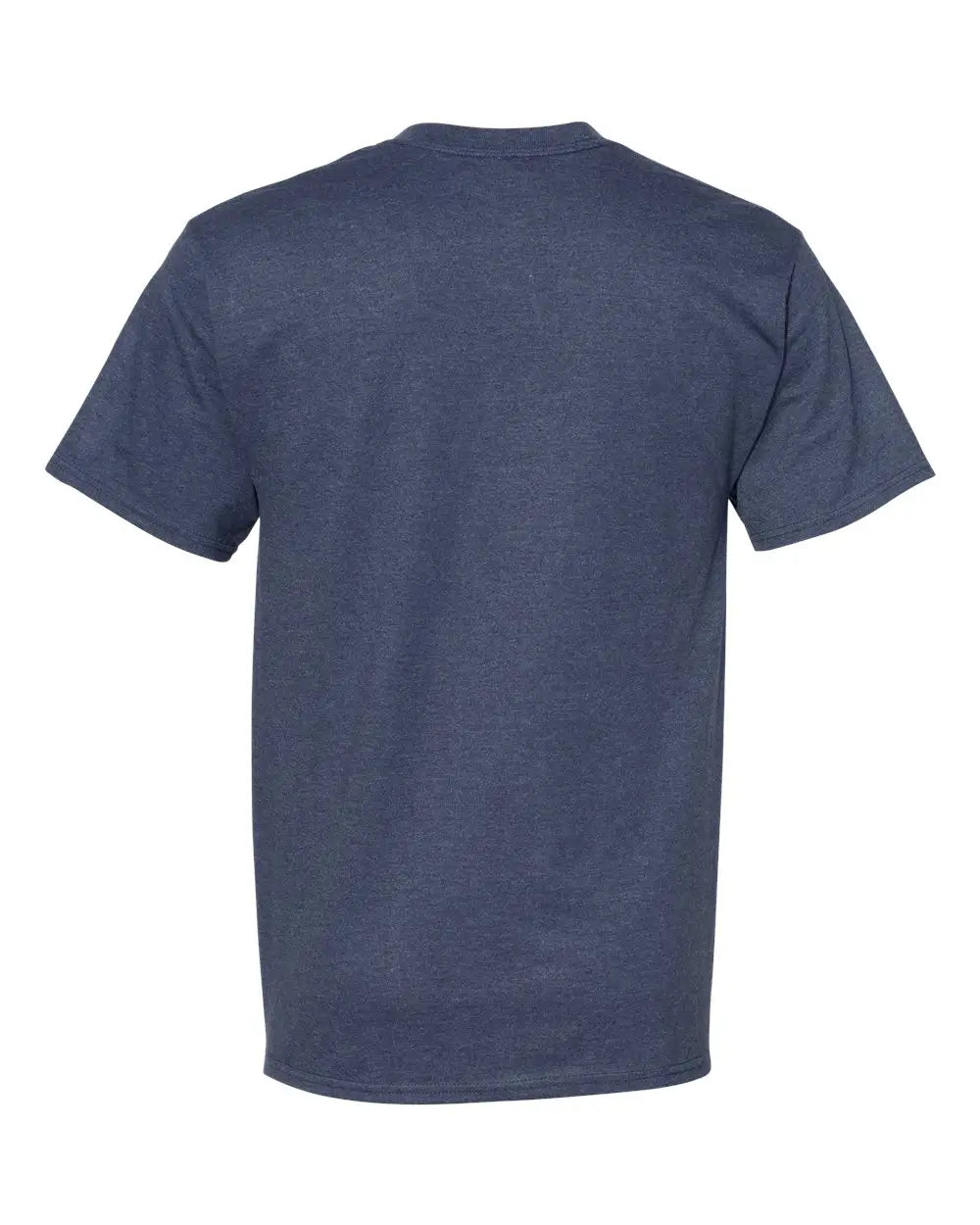 Hanes 5180 Beefy-t® T-shirt - Heather Navy - s