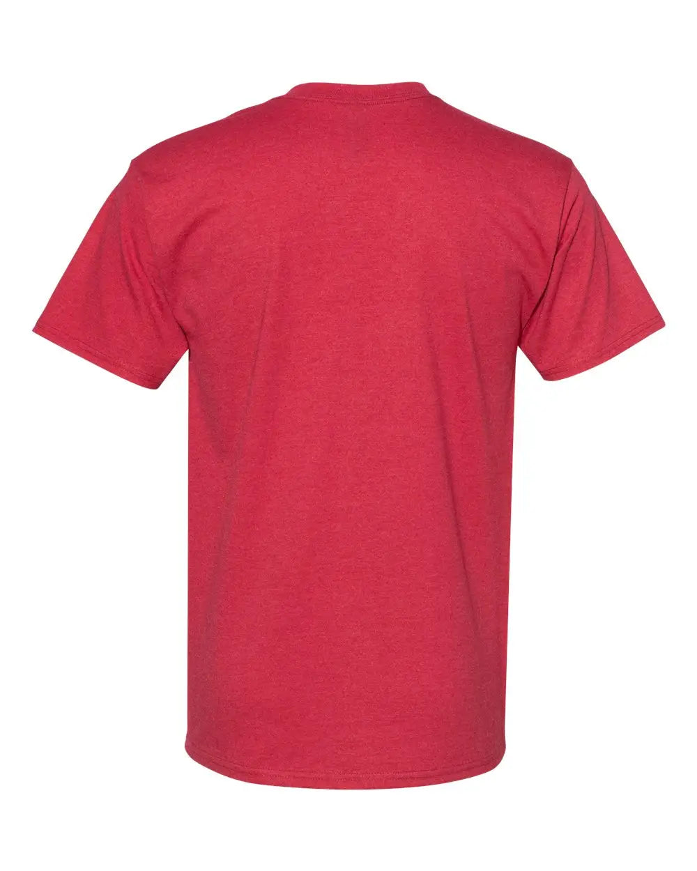 Hanes 5180 Beefy-t® T-shirt - Heather Red - s