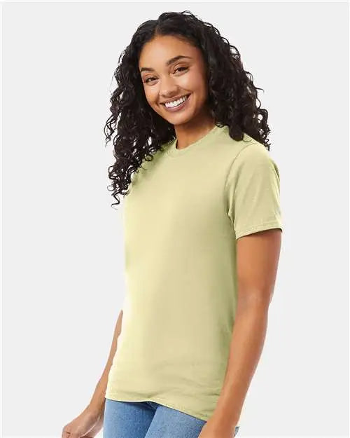 Hanes 5180 Beefy-t® T-shirt - Lemon Meringue