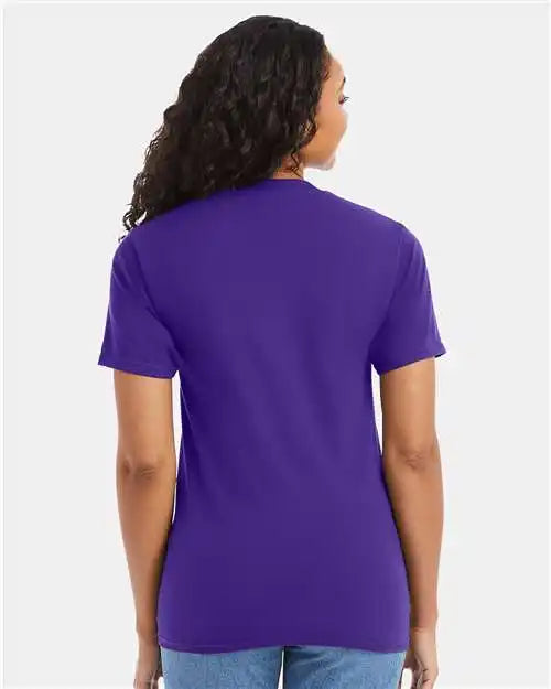 Hanes 5180 Beefy-t® T-shirt - Purple