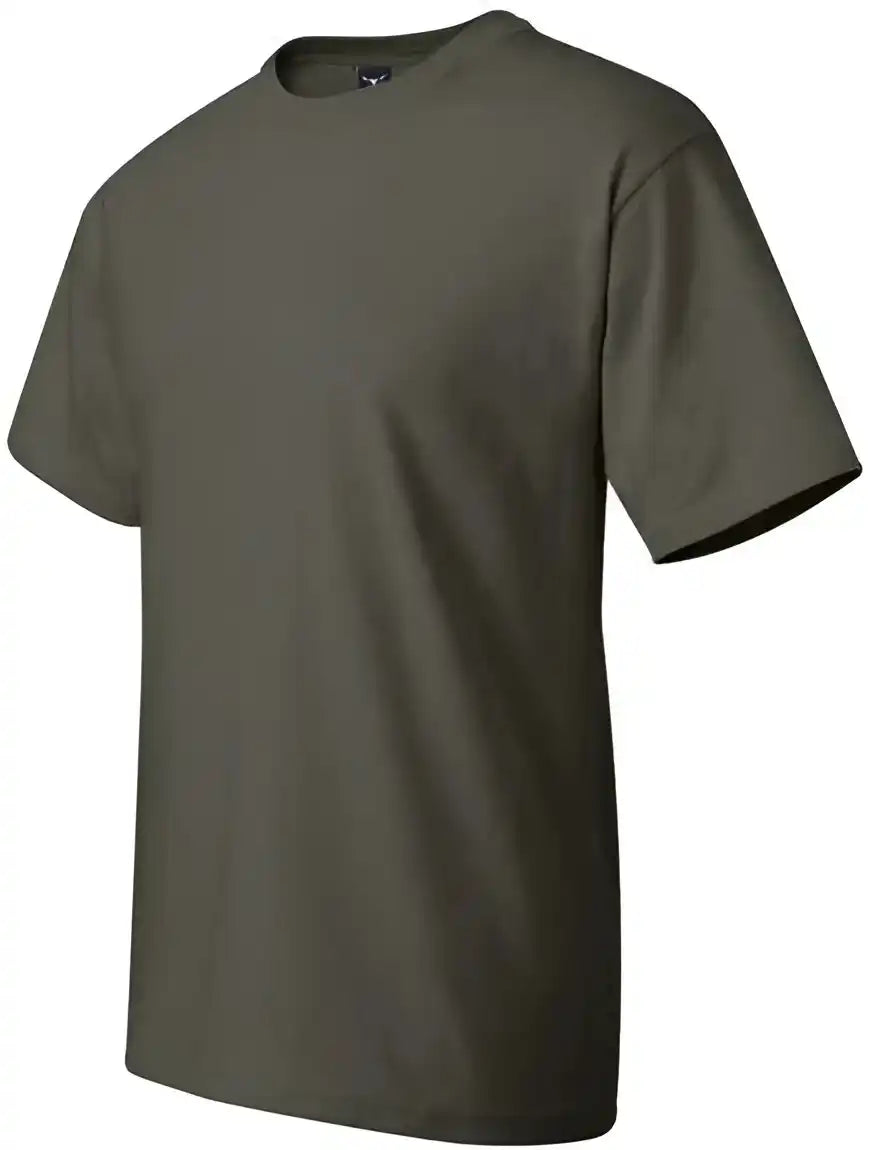 Hanes 5180 Beefy-t Short Sleeve T-shirt - Fatigue Green