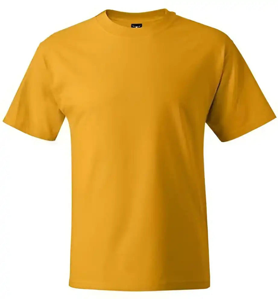 Hanes 5180 Beefy t Short Sleeve Shirt Gold