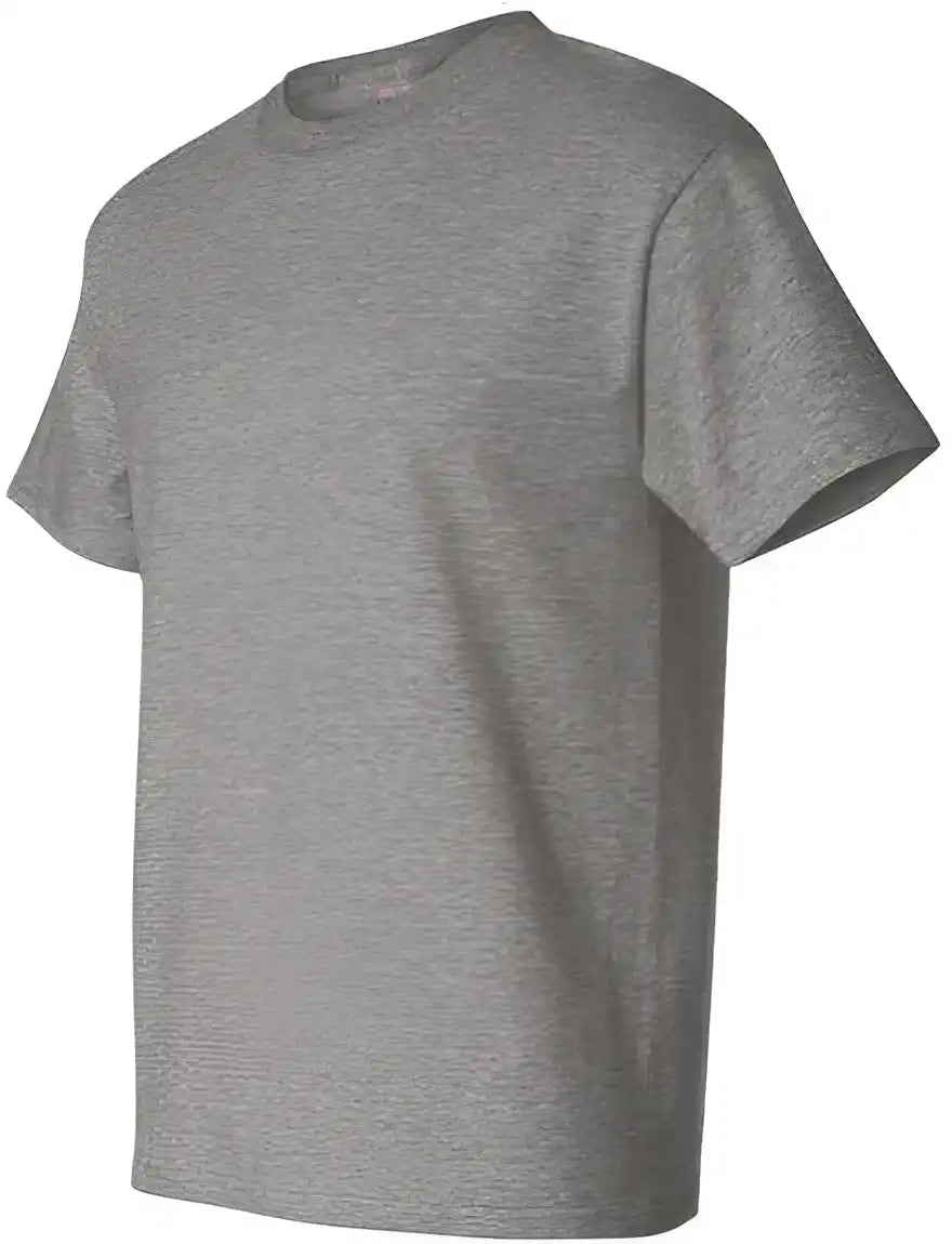 Hanes 5180 Beefy-t Short Sleeve T-shirt - Oxford Grey