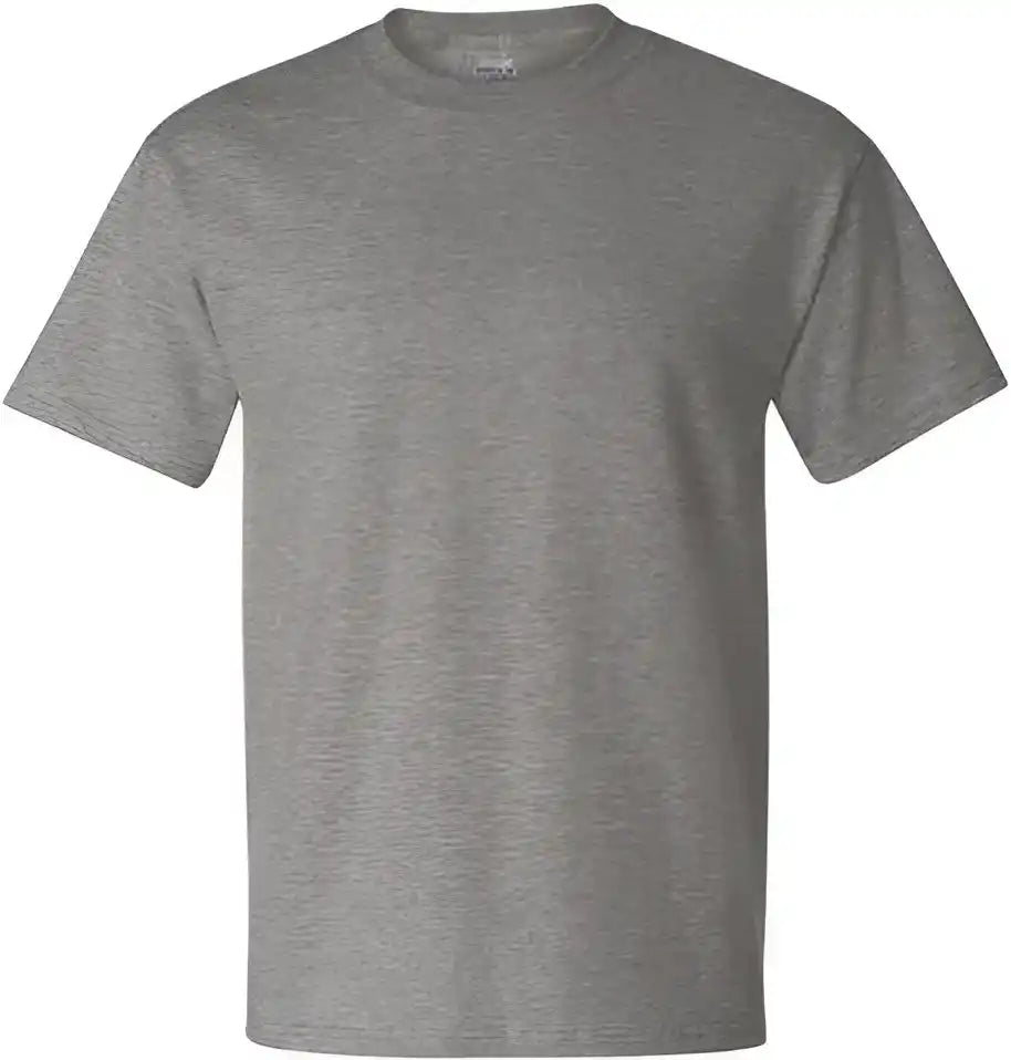 Hanes 5180 Beefy-t Short Sleeve T-shirt - Oxford Grey