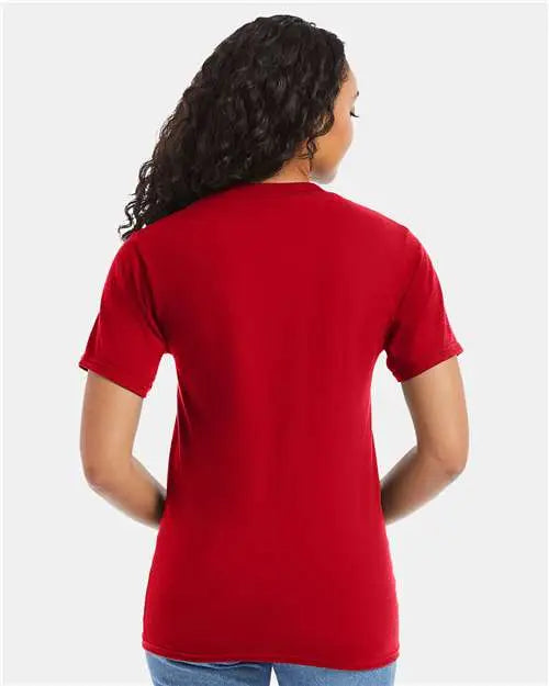 Hanes 5180 Beefy-tâ T-shirt - Athletic Red