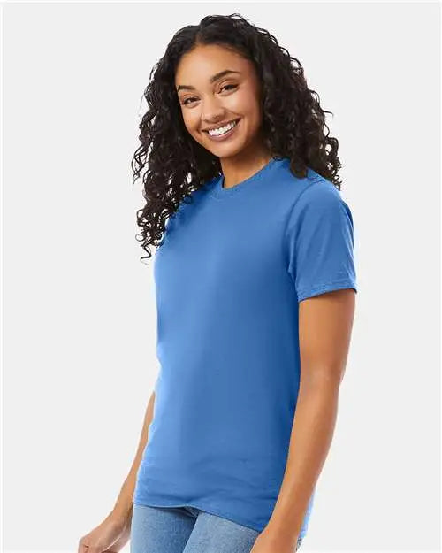 Hanes 5180 Beefy-tâ T-shirt - Carolina Blue