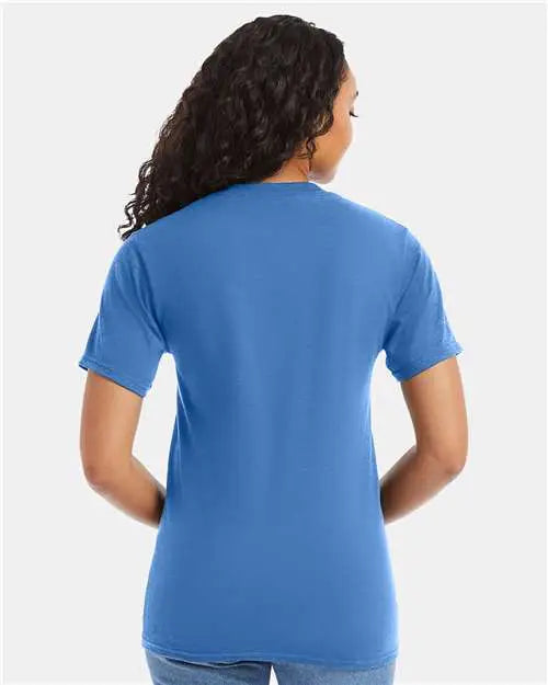 Hanes 5180 Beefy-tâ T-shirt - Carolina Blue