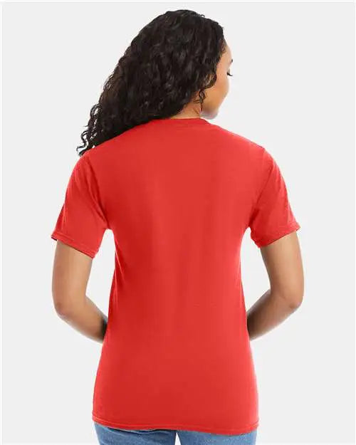 Hanes 5180 Beefy-tâ T-shirt - Poppy Red