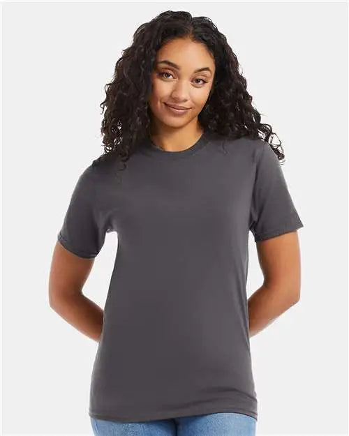 Hanes 5180 Beefy-tâ T-shirt - Smoke Grey
