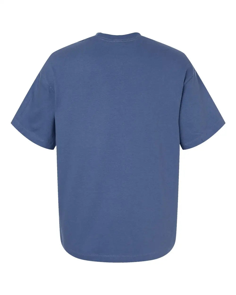 Hanes 5180r Beefy-t® Retro Street T-shirt - Denim Blue