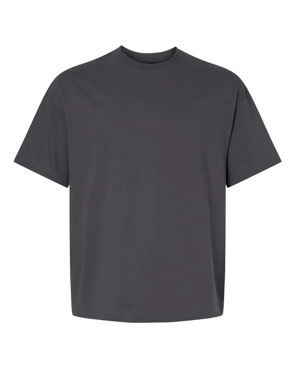 Hanes 5180r Beefy-t® Retro Street T-shirt - Smoke Grey - Gray / s