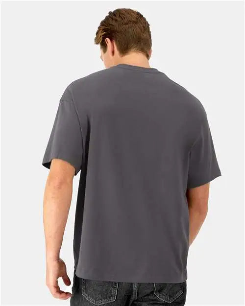 Hanes 5180r Beefy-t® Retro Street T-shirt - Smoke Grey