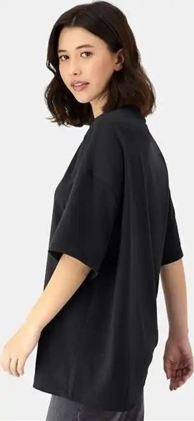 Hanes 5180r Beefy t Retro Street Shirt Black