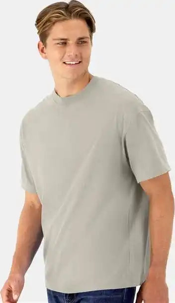 Hanes 5180r Beefy t Retro Street Shirt Sand