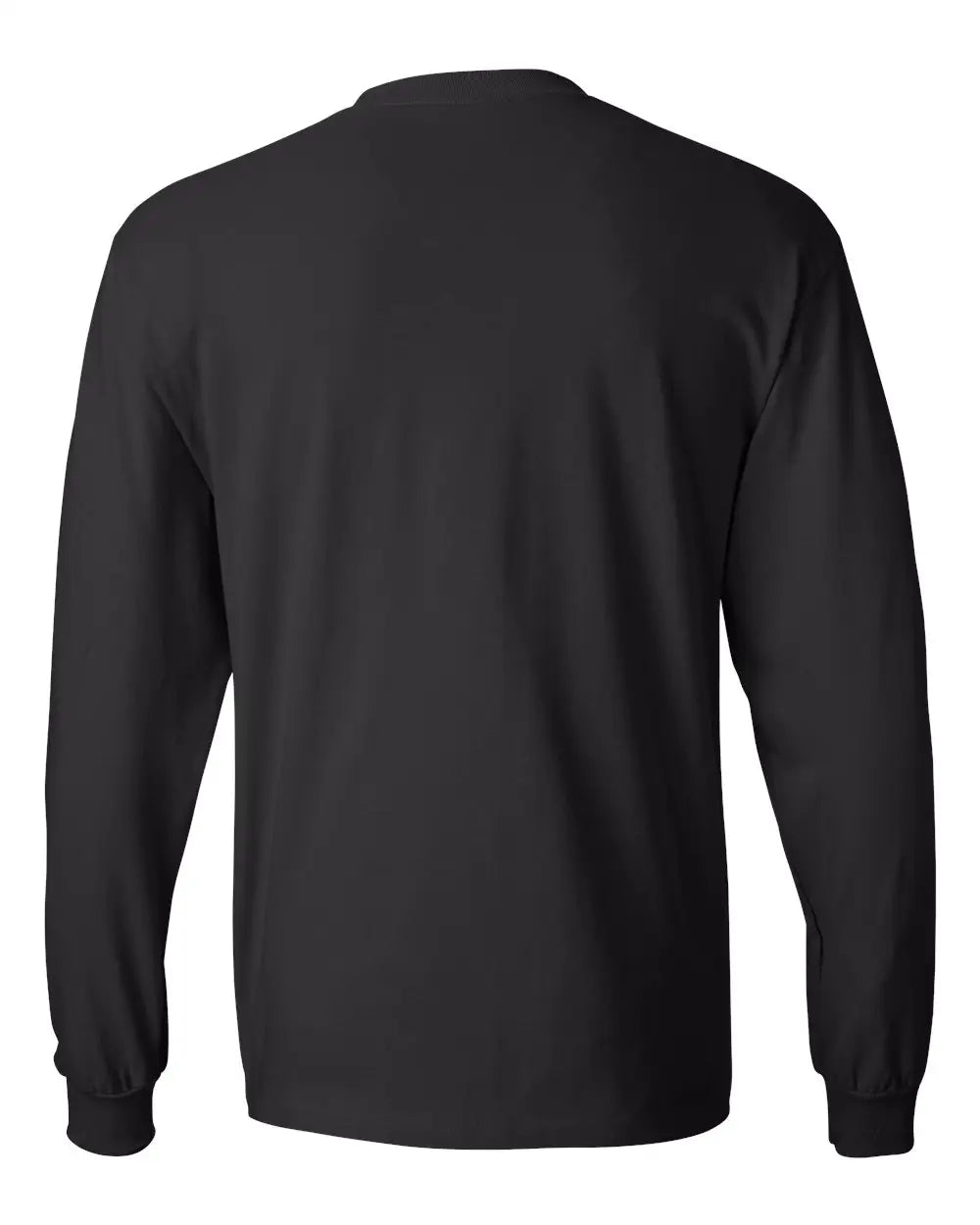Hanes 5186 Beefy-t® Long Sleeve T-shirt - Black