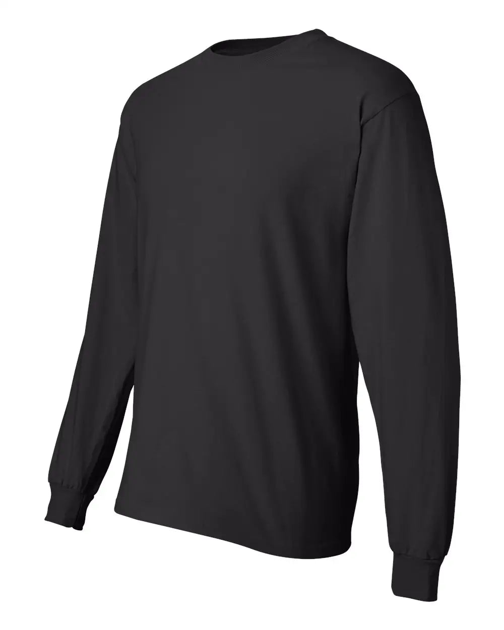 Hanes 5186 Beefy-t® Long Sleeve T-shirt - Black - s