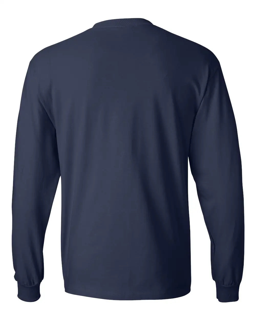 Hanes 5186 Beefy-t® Long Sleeve T-shirt - Navy