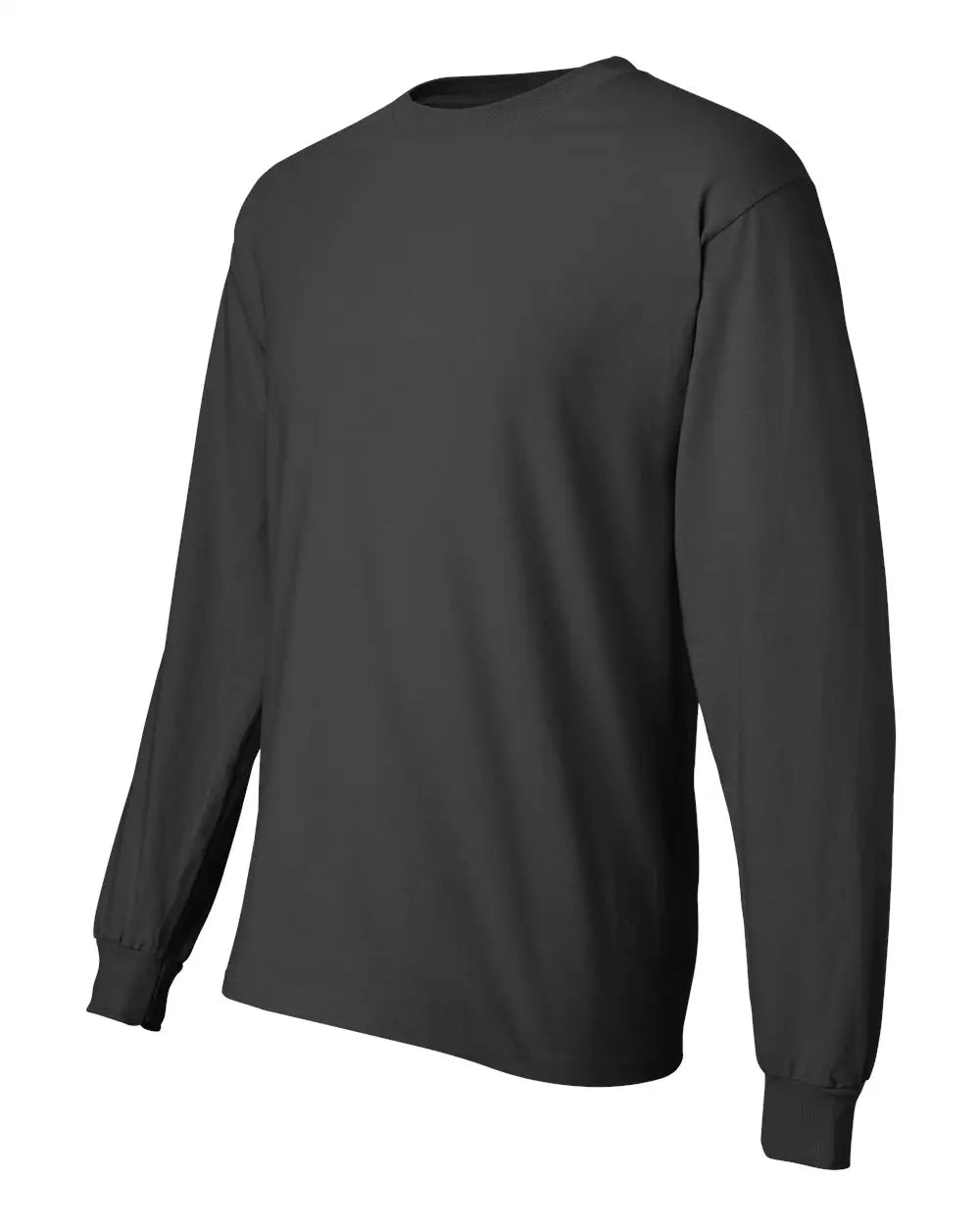 Hanes 5186 Beefy-t® Long Sleeve T-shirt - Smoke Grey - Gray / s
