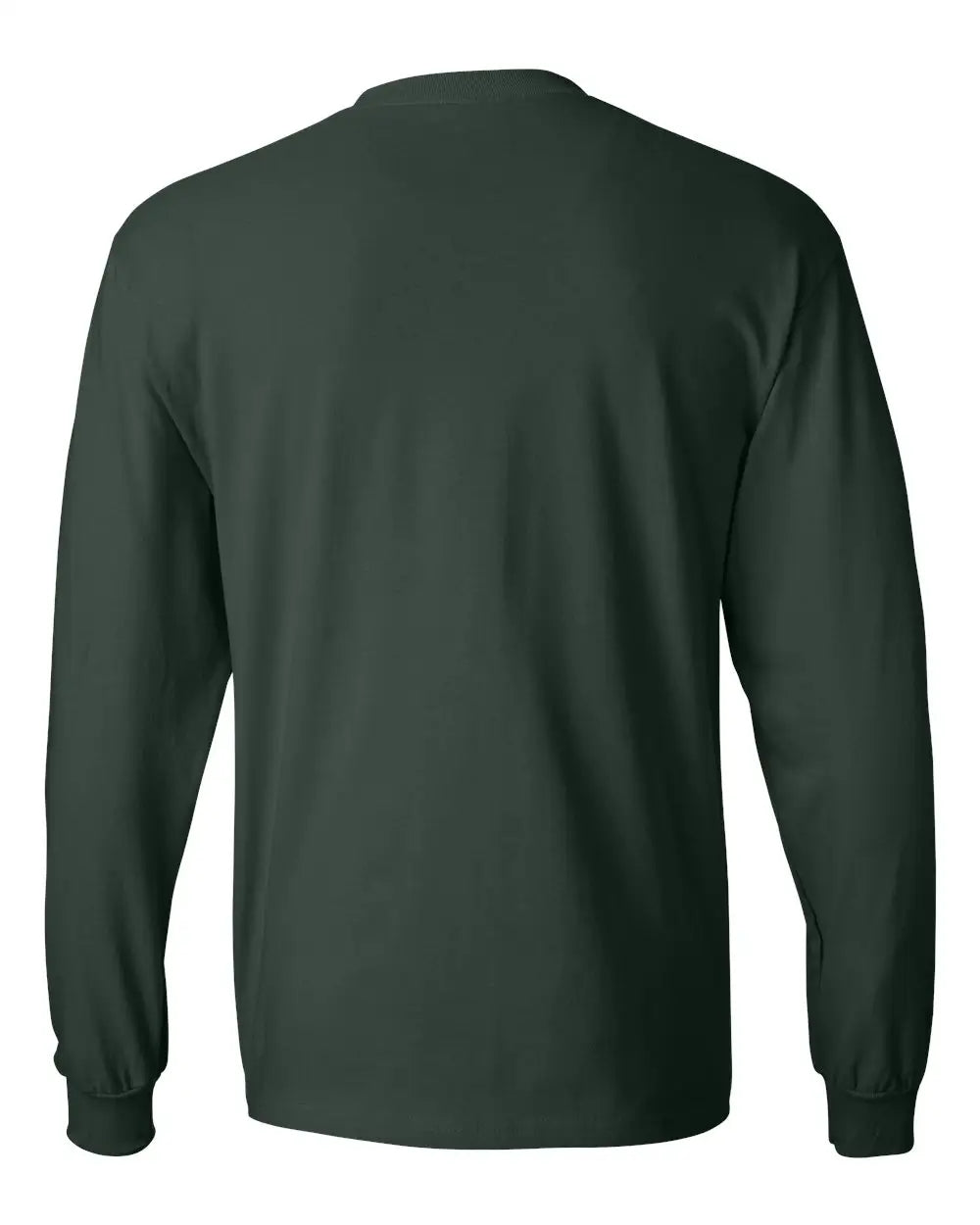 Hanes 5186 Beefy-tâ Long Sleeve T-shirt - Deep Forest