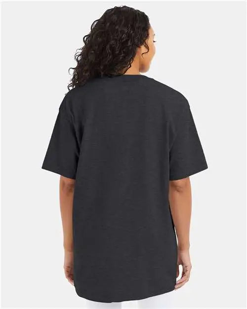 Hanes 518t Beefy-t® Tall T-shirt - Charcoal Heather