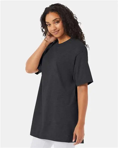 Hanes 518t Beefy-t® Tall T-shirt - Charcoal Heather