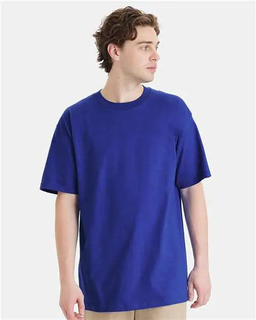 Hanes 518t Beefy-t® Tall T-shirt - Deep Royal