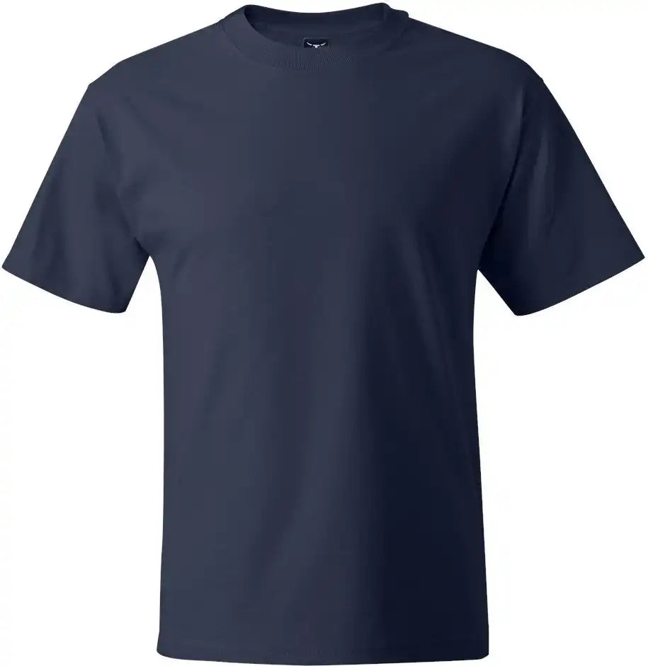 Hanes 518t Beefy-t® Tall T-shirt - Navy - Lt