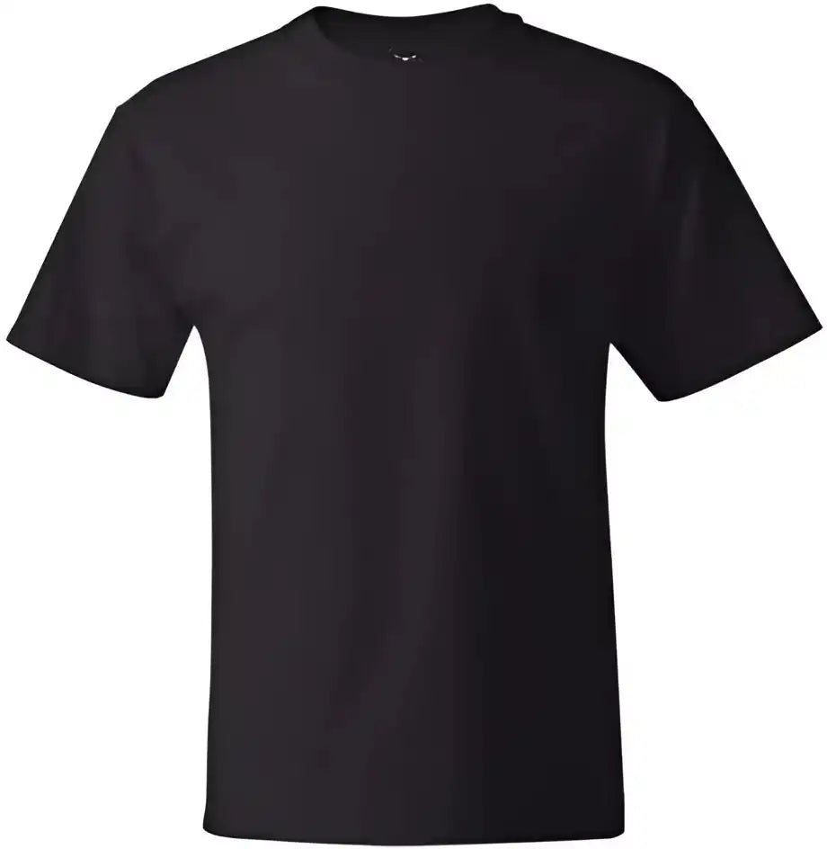 Hanes 518t Beefy-t Tall Short Sleeve T-shirt - Black