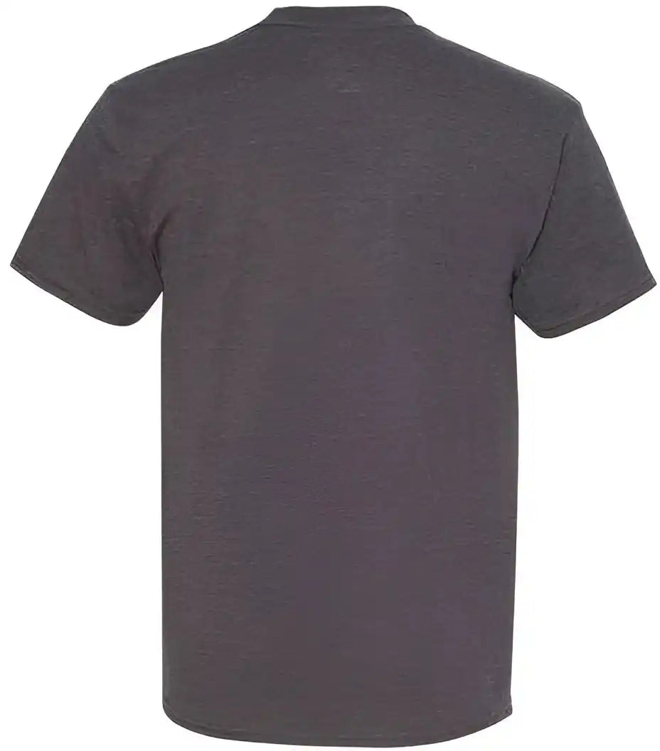 Hanes 518t Beefy-t Tall Short Sleeve T-shirt - Charcoal Heather