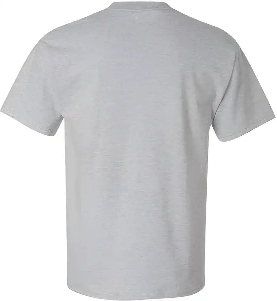 Hanes 518t Beefy-t Tall Short Sleeve T-shirt - Light Steel