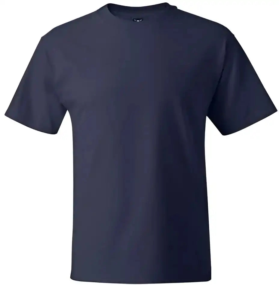 Hanes 518t Beefy-t Tall Short Sleeve T-shirt - Navy