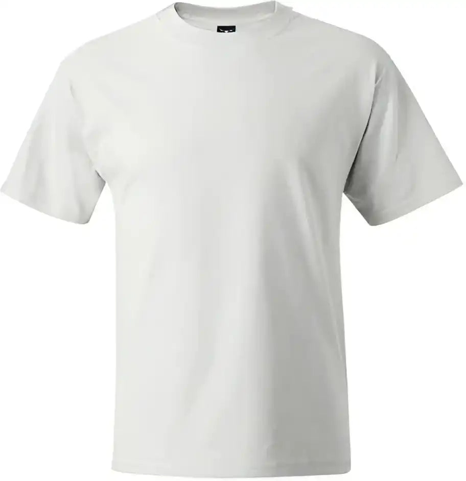 Hanes 518t Beefy t Tall Short Sleeve Shirt White