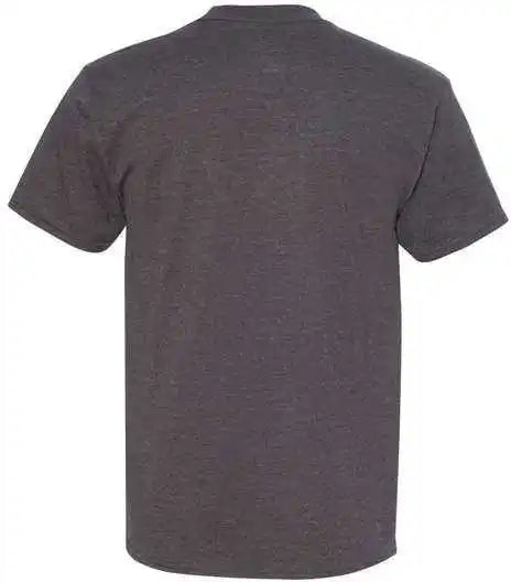 Hanes 518t Beefy t Tall Short Sleeve Shirt Charcoal Heather