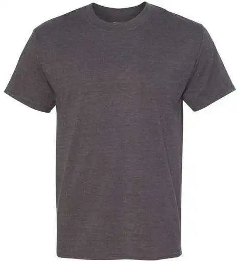 Hanes 518t Beefy t Tall Short Sleeve Shirt Charcoal Heather