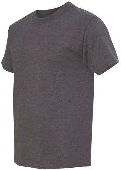 Hanes 518t Beefy t Tall Short Sleeve Shirt Charcoal Heather