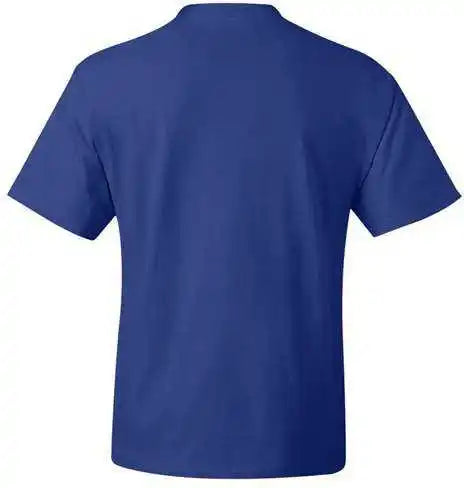 Hanes 518t Beefy-t Tall Short Sleeve T-shirt - Deep Royal