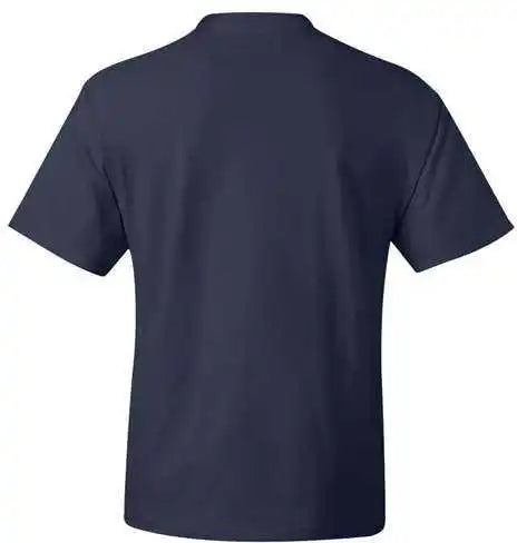 Hanes 518t Beefy t Tall Short Sleeve Shirt Navy