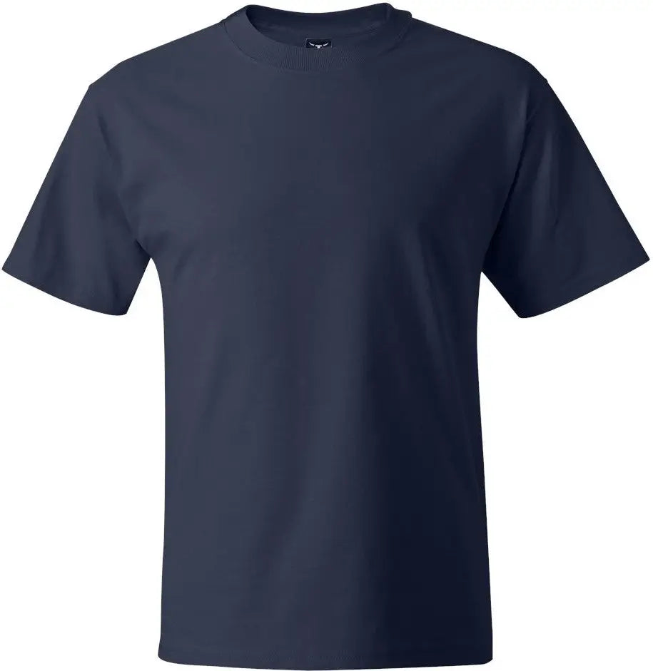 Hanes 518t Beefy-tâ Tall T-shirt - Navy