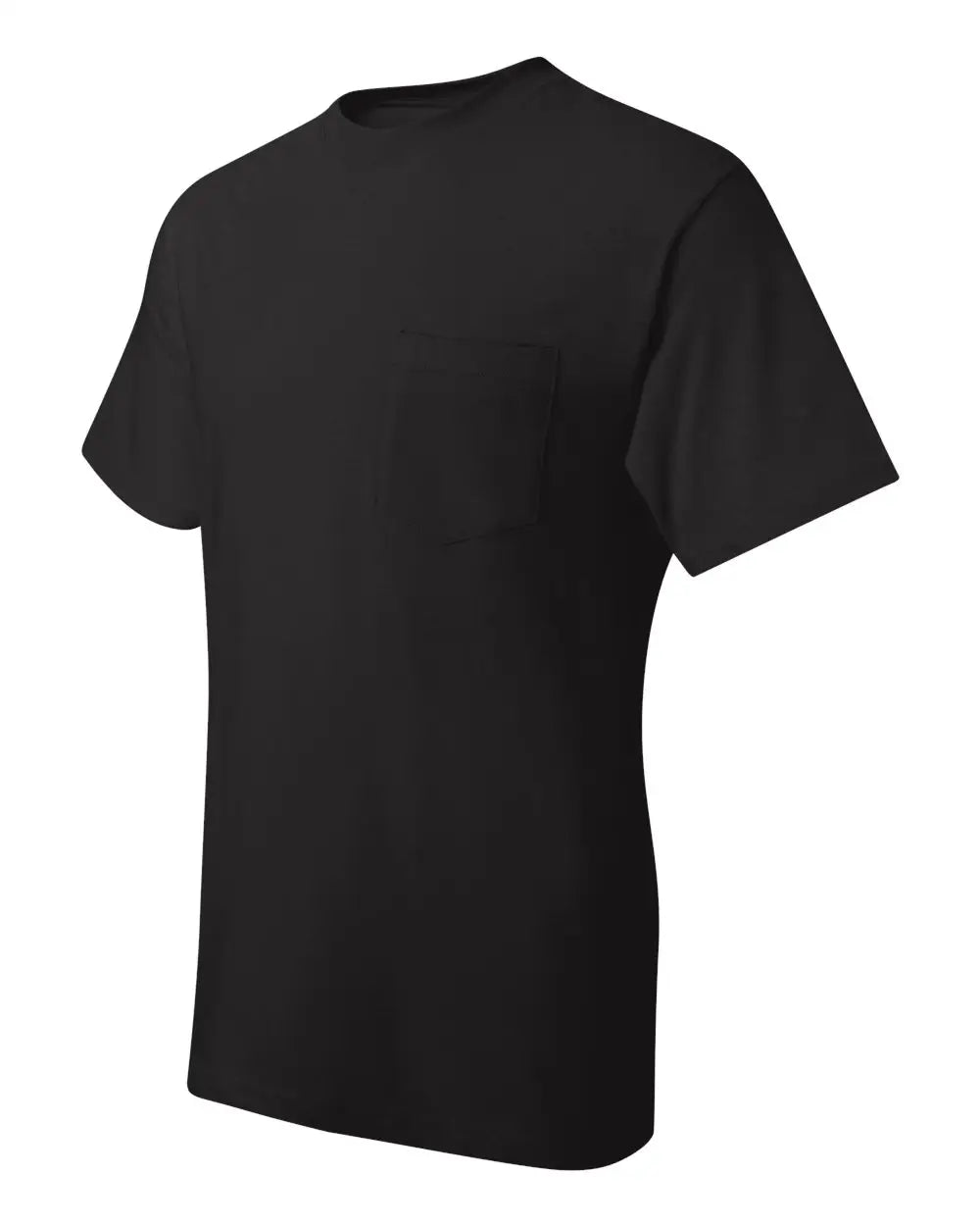 Hanes 5190 Beefy-t® Pocket T-shirt - Black - s
