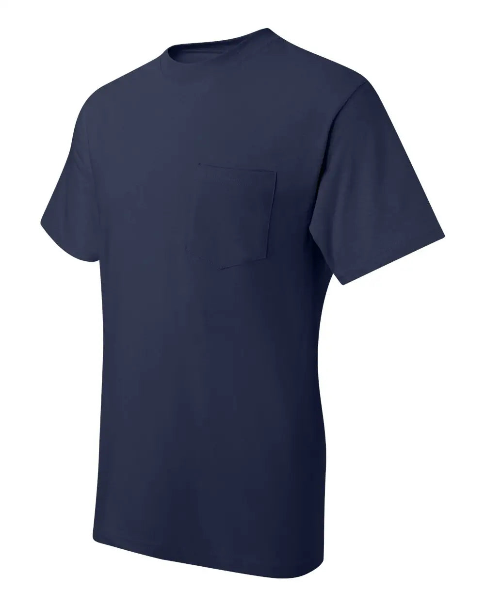 Hanes 5190 Beefy-t® Pocket T-shirt - Navy - s