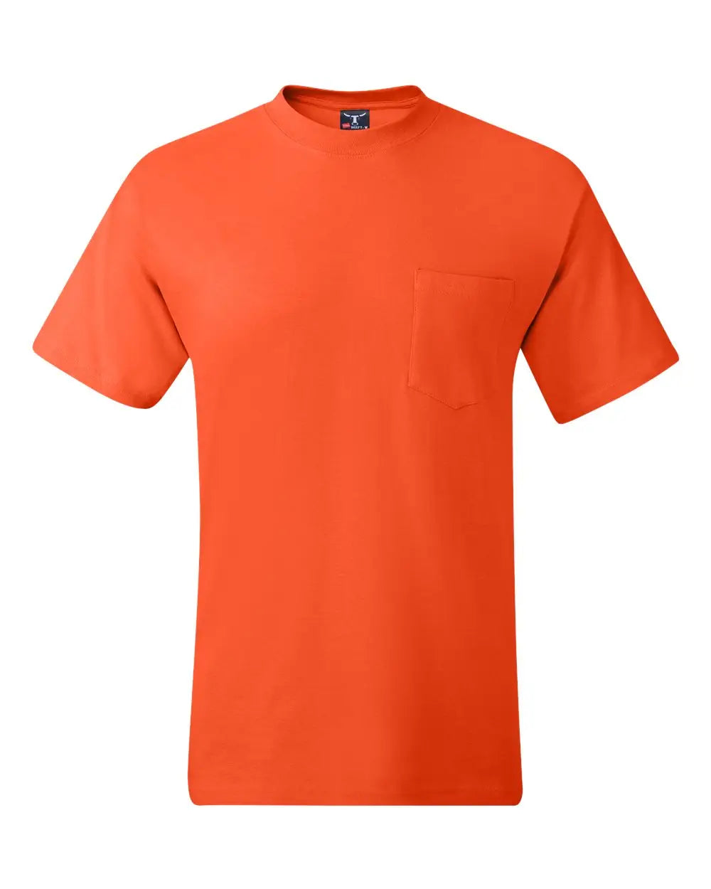 Hanes 5190 Beefy-tâ Pocket T-shirt - Orange