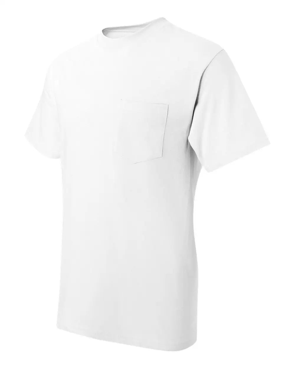 Hanes 5190 Beefy-tâ Pocket T-shirt - White