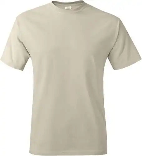Hanes 5250 Authentic Short Sleeve t Shirt Natural