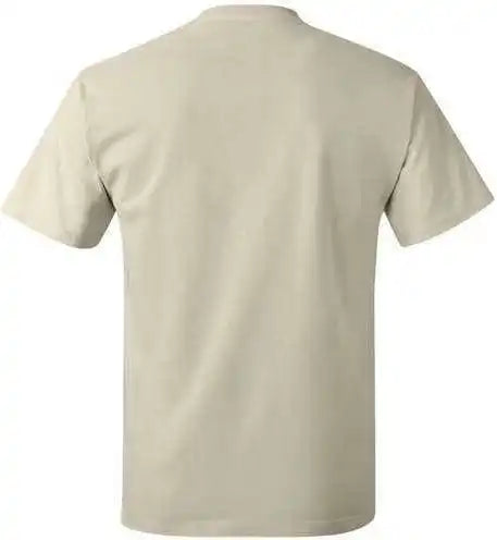 Hanes 5250 Authentic Short Sleeve t Shirt Natural