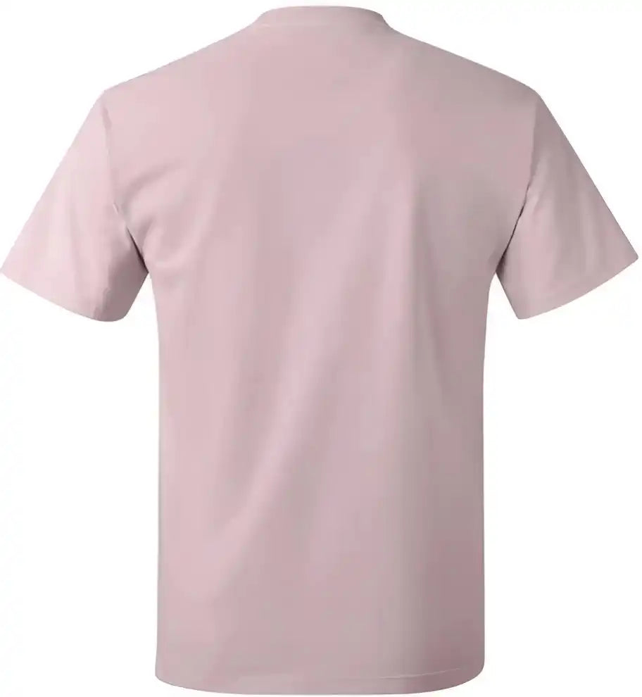 Hanes 5250 Authentic Short Sleeve T-shirt - Pale Pink